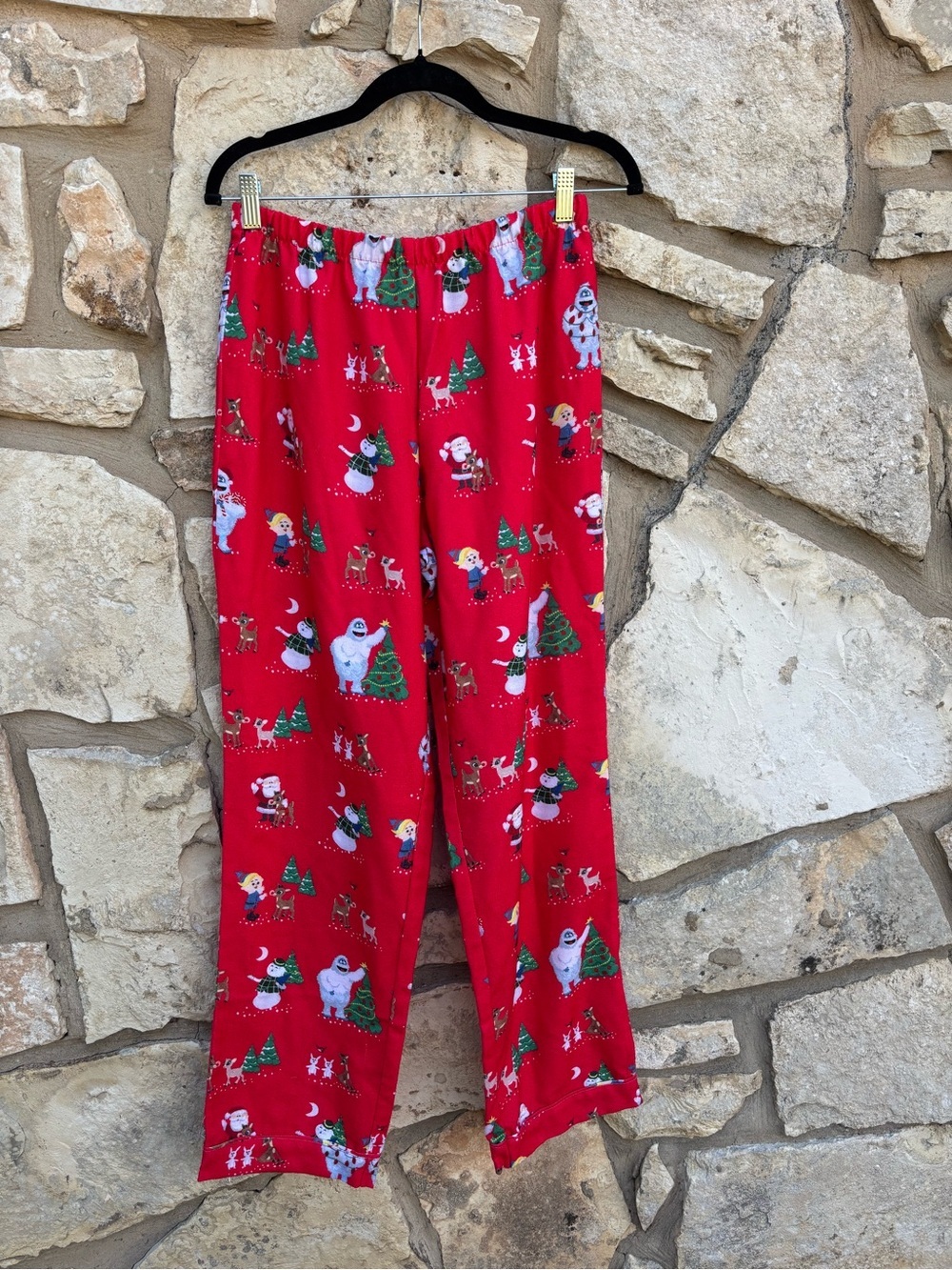 Pottery Barn Kids Rudolph pjs adult size xs - Picture 5 of 6